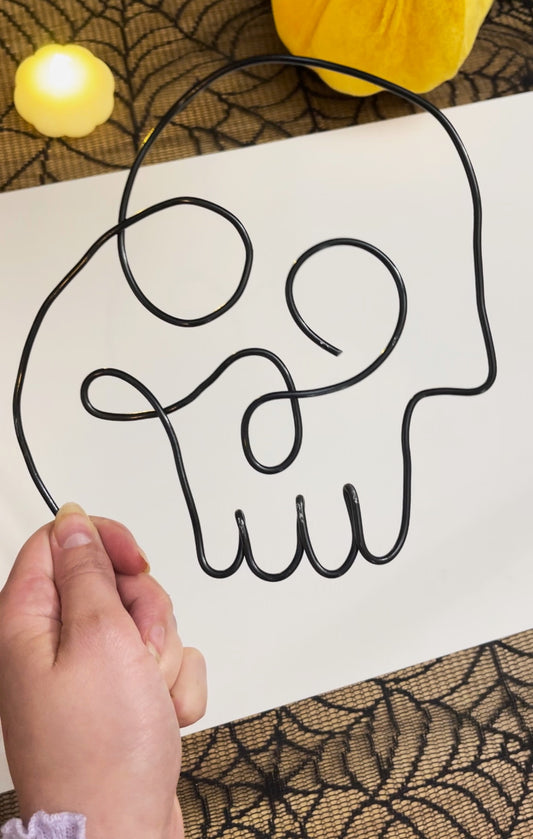 DIY Halloween Wire Decoration Templates - Free Download