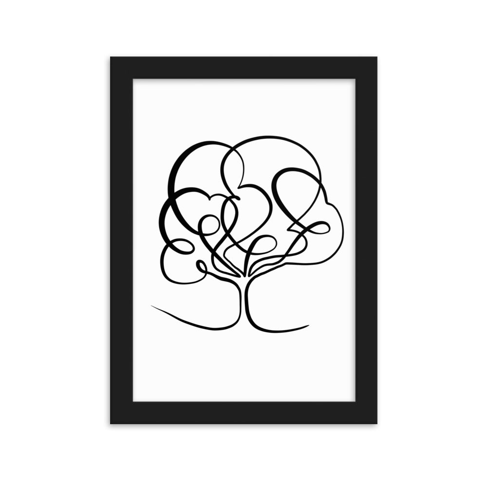 The Sycamore Tree - Framed Art Print