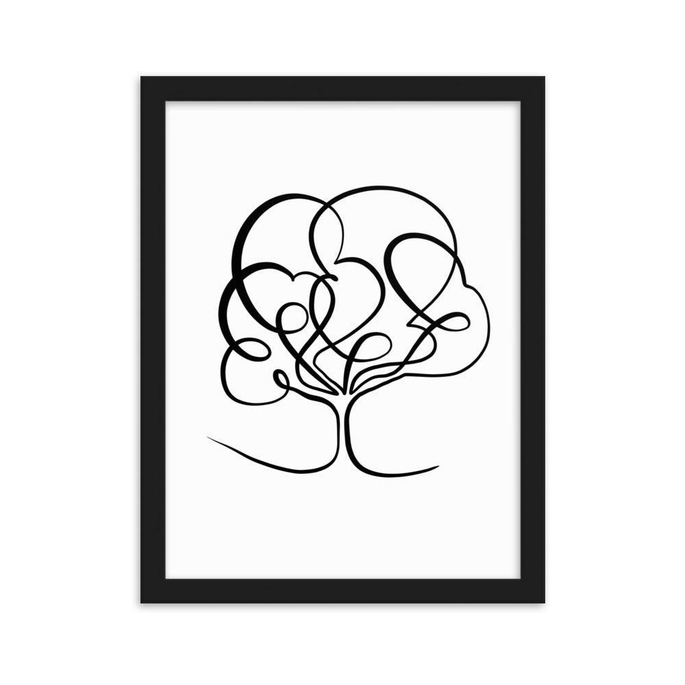 The Sycamore Tree - Framed Art Print
