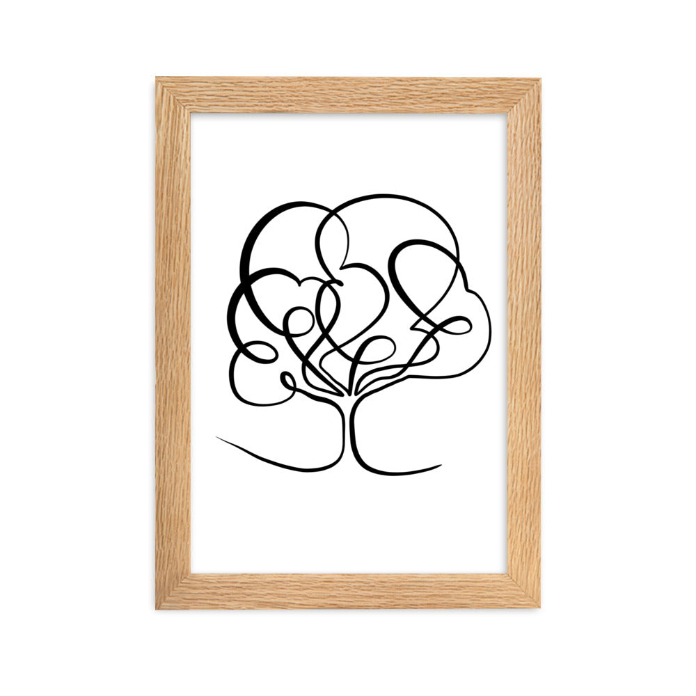 The Sycamore Tree - Framed Art Print