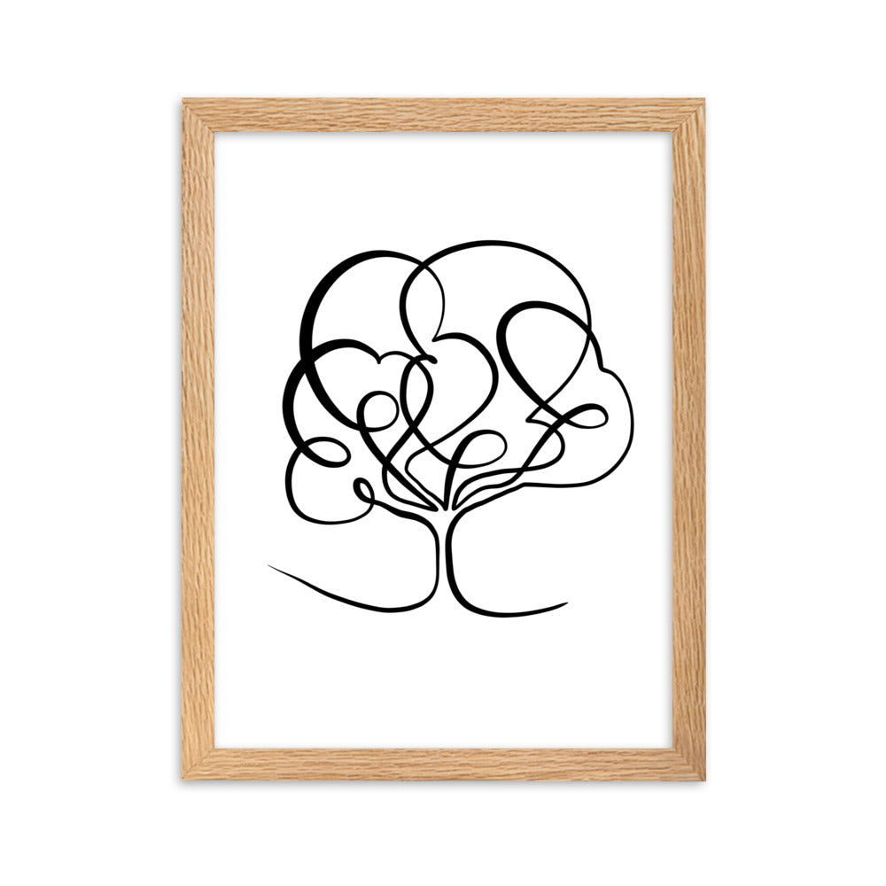 The Sycamore Tree - Framed Art Print