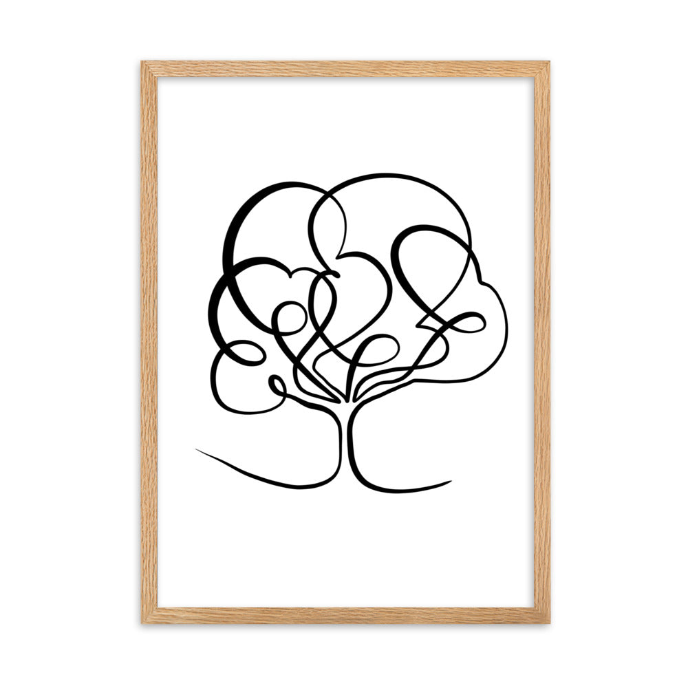The Sycamore Tree - Framed Art Print