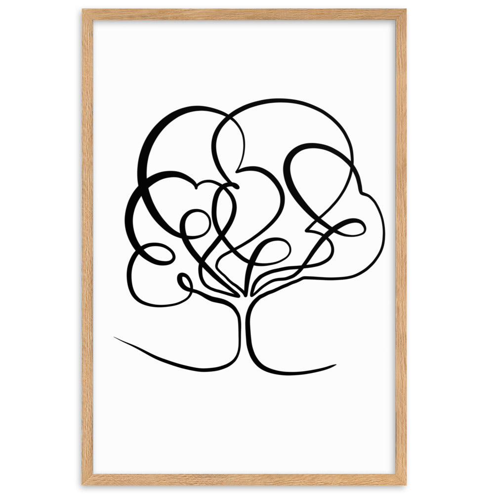 The Sycamore Tree - Framed Art Print
