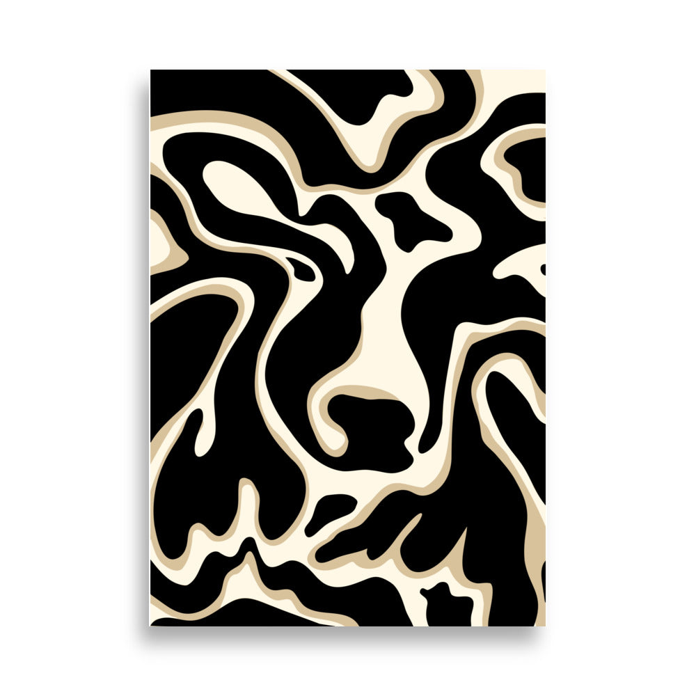 The Wavy Cow - Art Print