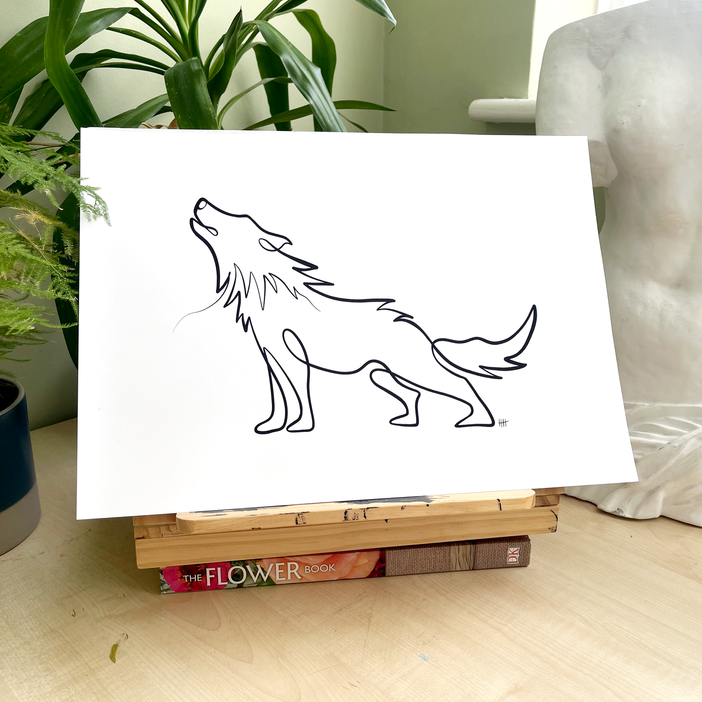 The Wolf - Art Print