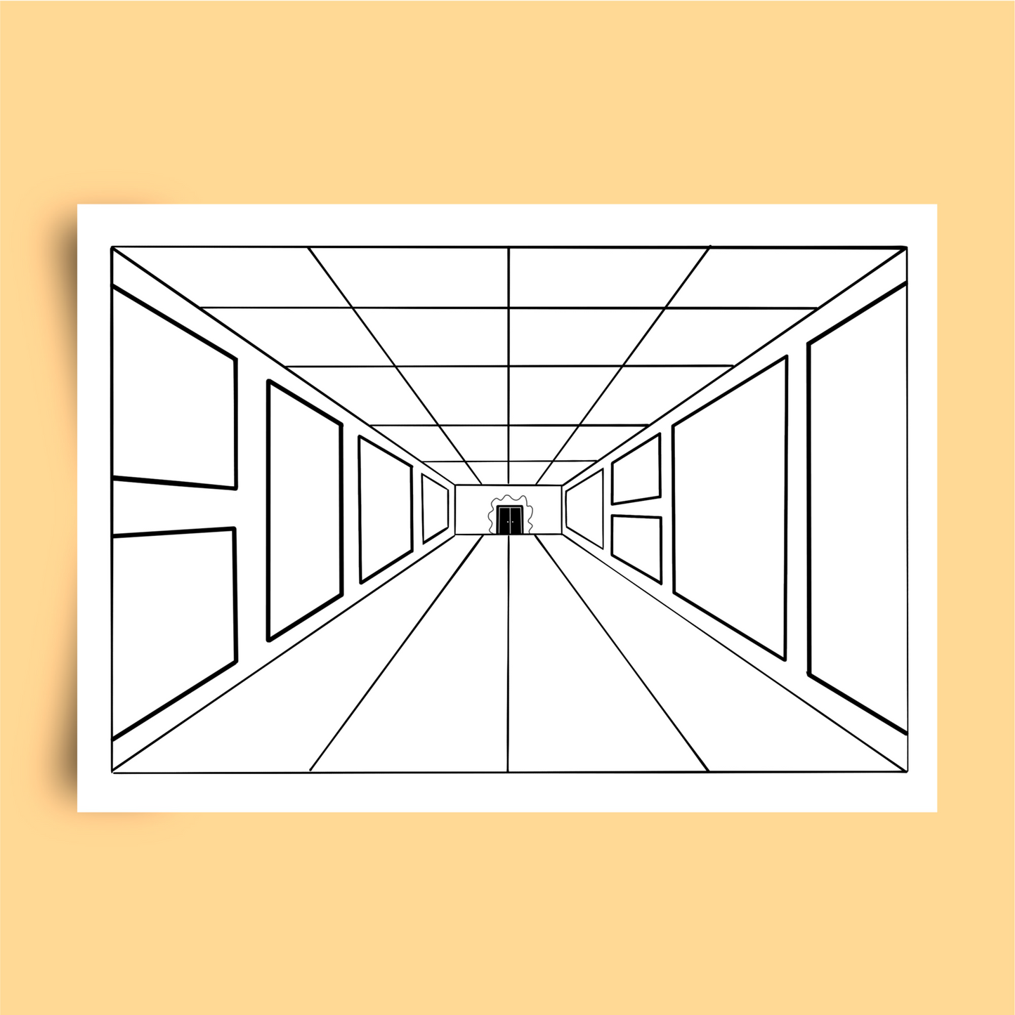3D Mini Art Gallery template - Free download