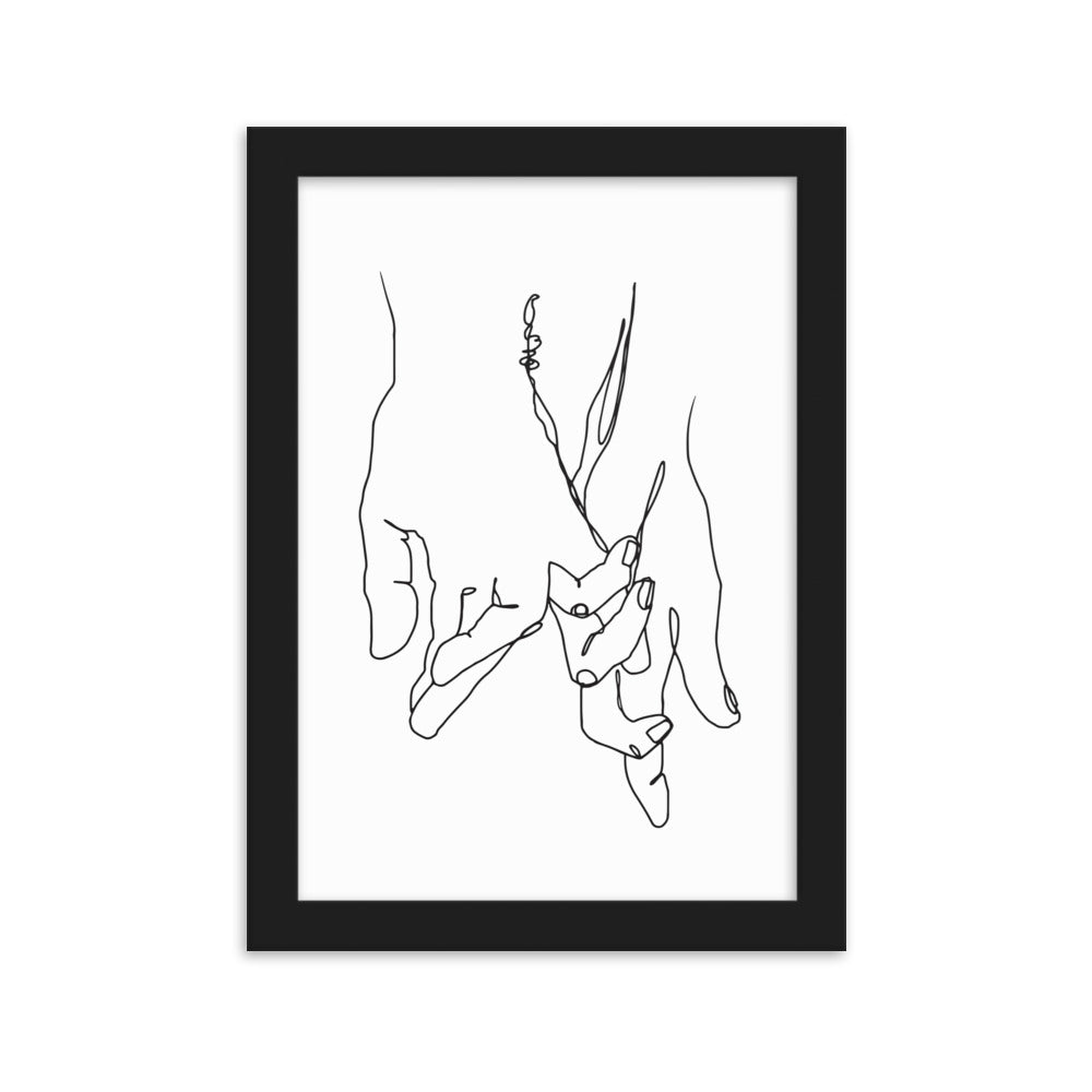 Wherever You're Going - Framed Art Print