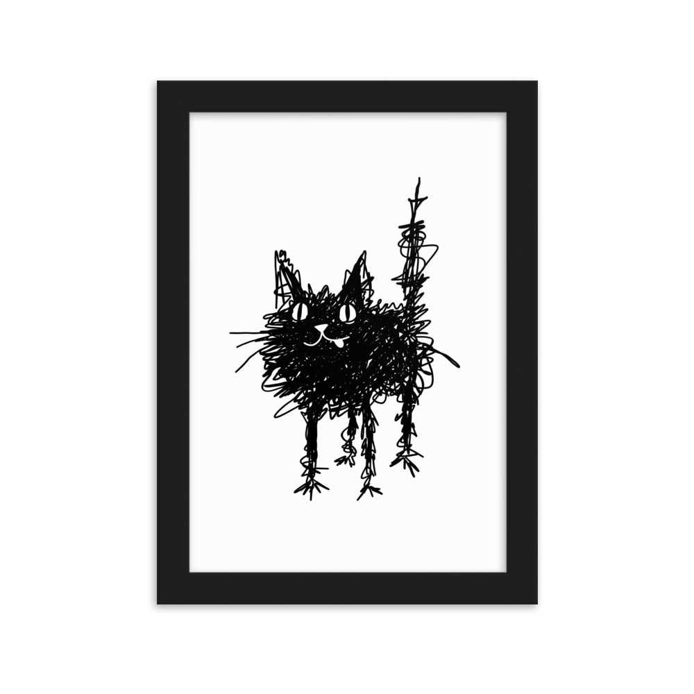 Mr Stinky - Framed Art Print