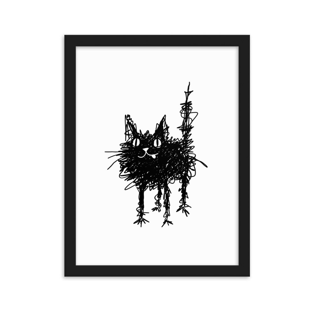 Mr Stinky - Framed Art Print