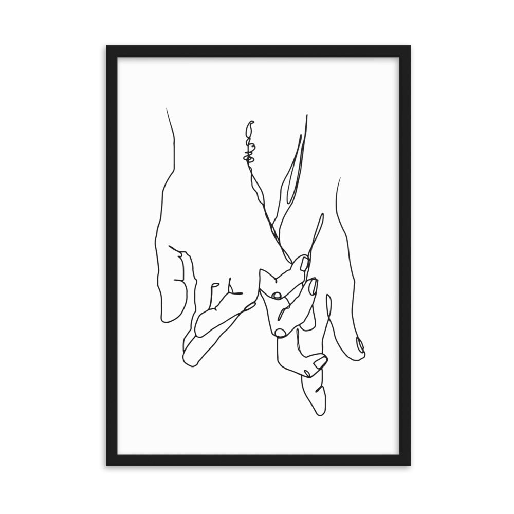 Wherever You're Going - Framed Art Print