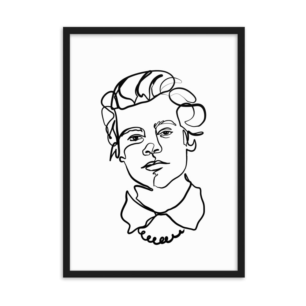 The Harry - Harry Styles Framed Art Print