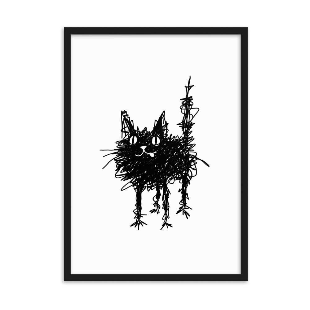 Mr Stinky - Framed Art Print