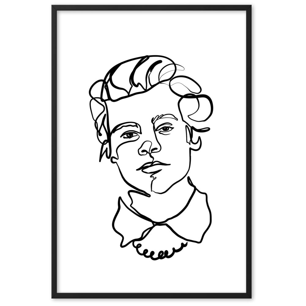 The Harry - Harry Styles Framed Art Print