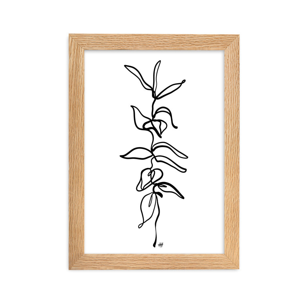 Vinea - Framed Art Print