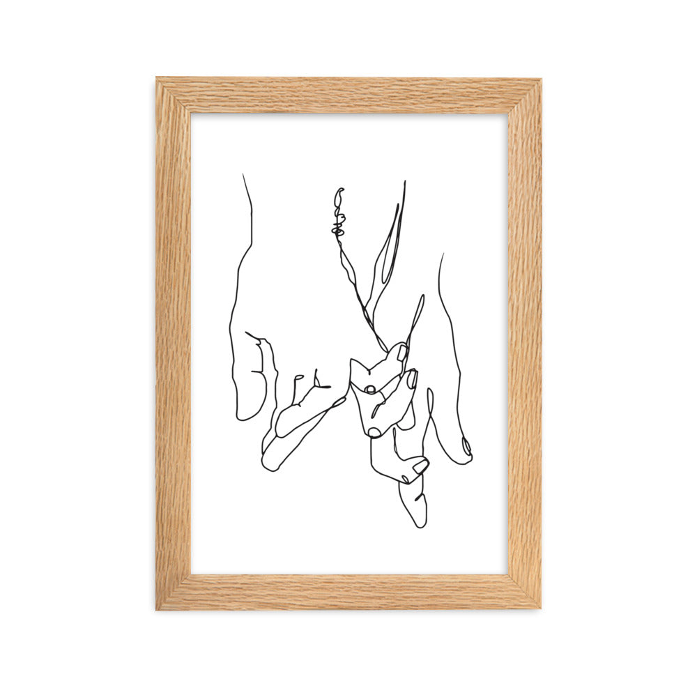Wherever You're Going - Framed Art Print