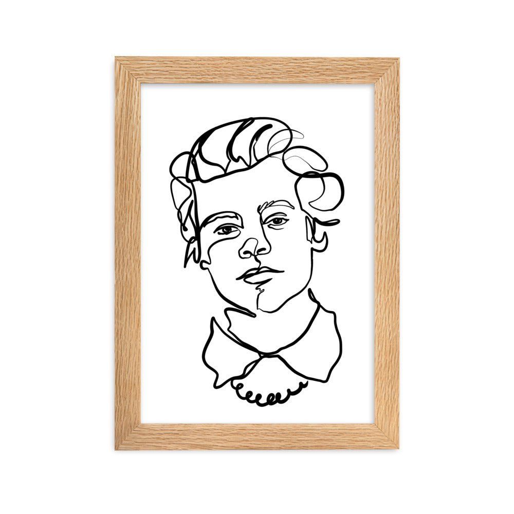 The Harry - Harry Styles Framed Art Print