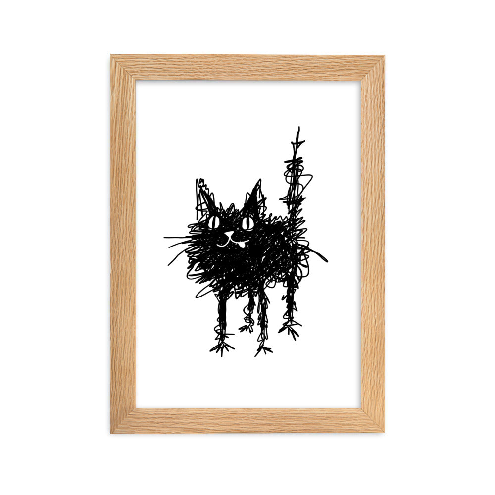 Mr Stinky - Framed Art Print