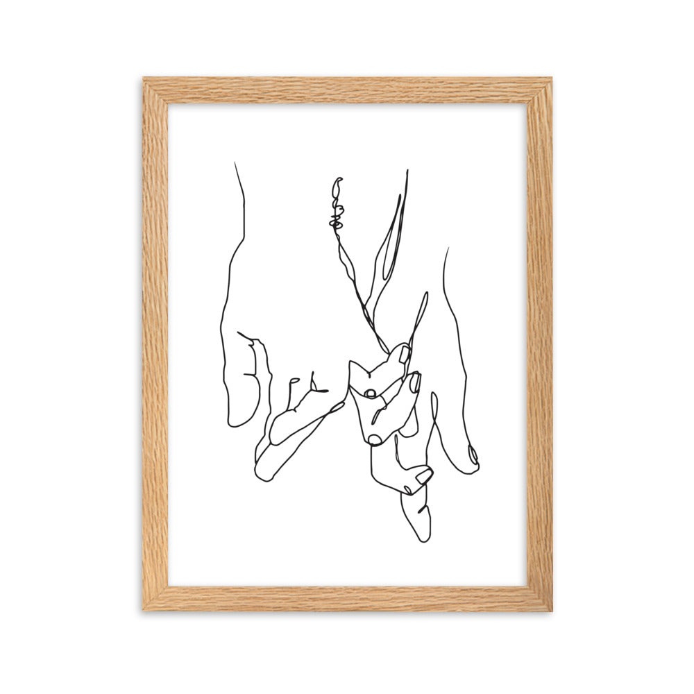 Wherever You're Going - Framed Art Print