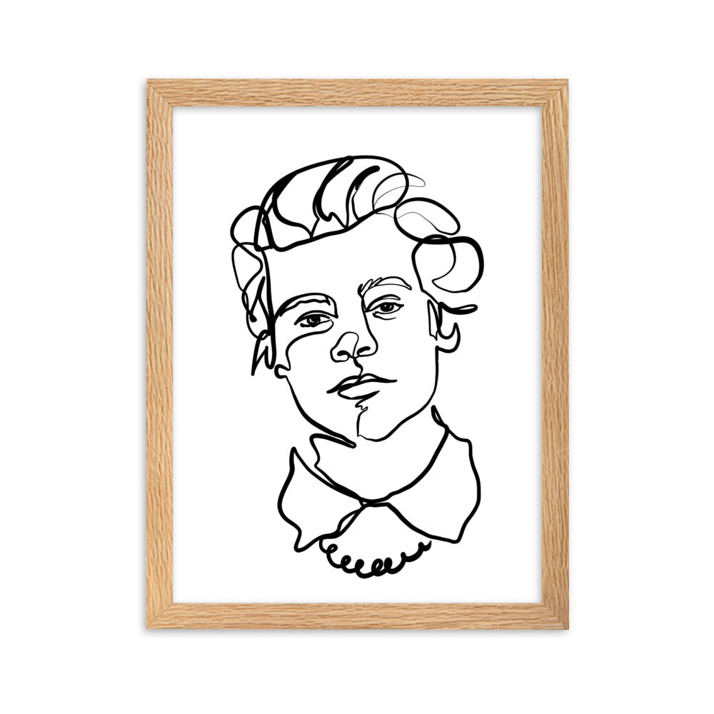 The Harry - Harry Styles Framed Art Print