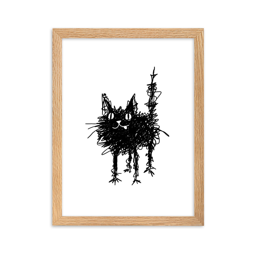 Mr Stinky - Framed Art Print