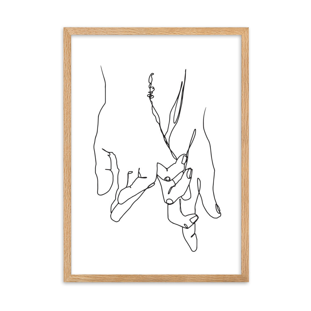 Wherever You're Going - Framed Art Print