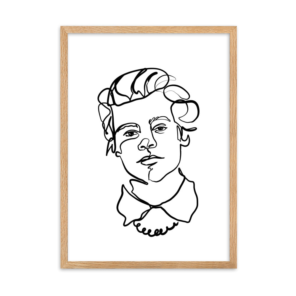 The Harry - Harry Styles Framed Art Print