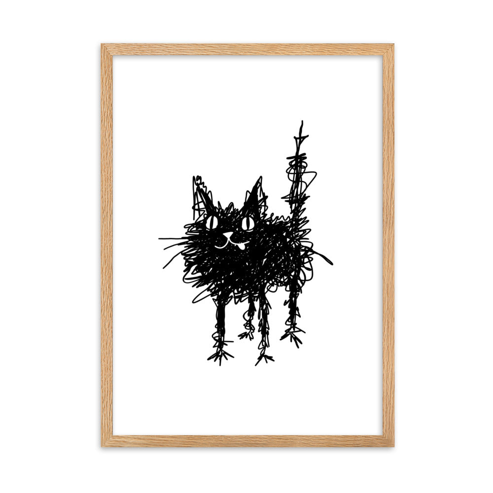 Mr Stinky - Framed Art Print