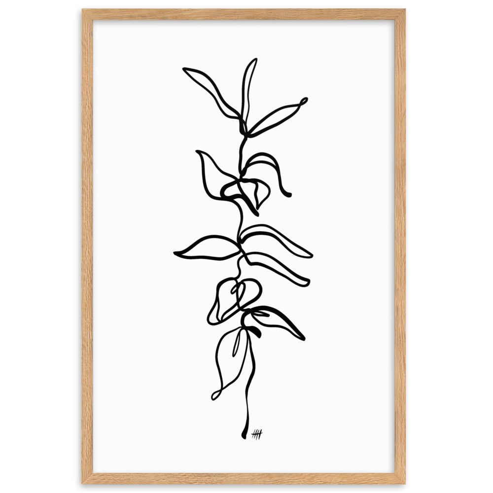 Vinea - Framed Art Print