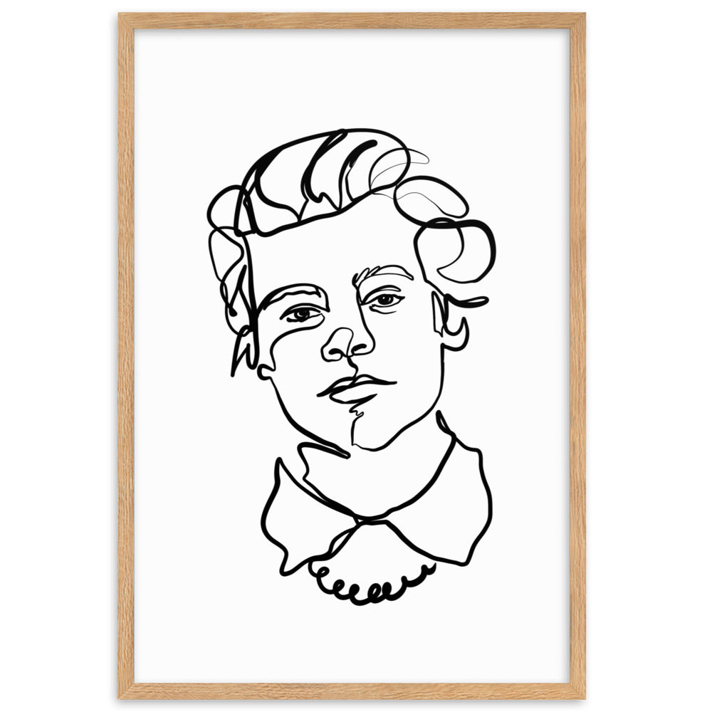 The Harry - Harry Styles Framed Art Print