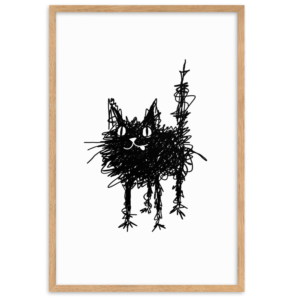 Mr Stinky - Framed Art Print