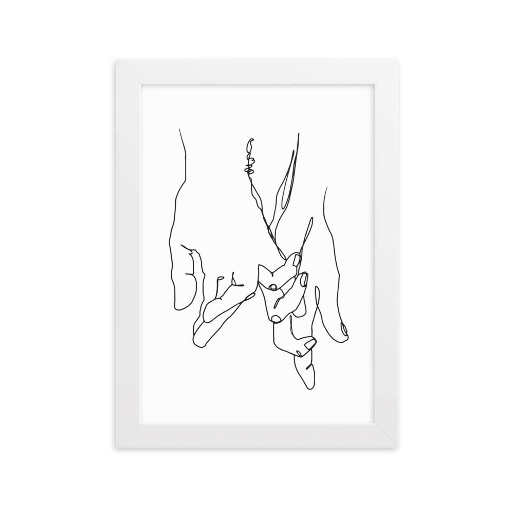 Wherever You're Going - Framed Art Print