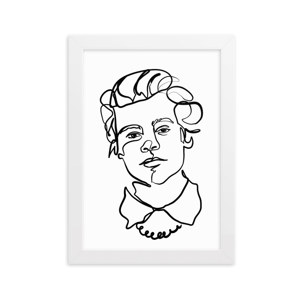 The Harry - Harry Styles Framed Art Print