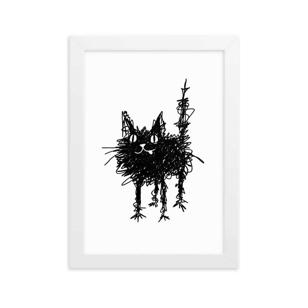 Mr Stinky - Framed Art Print