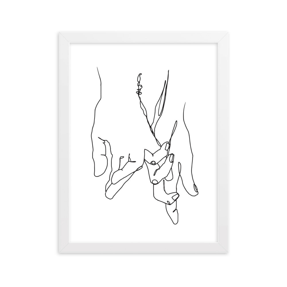 Wherever You're Going - Framed Art Print