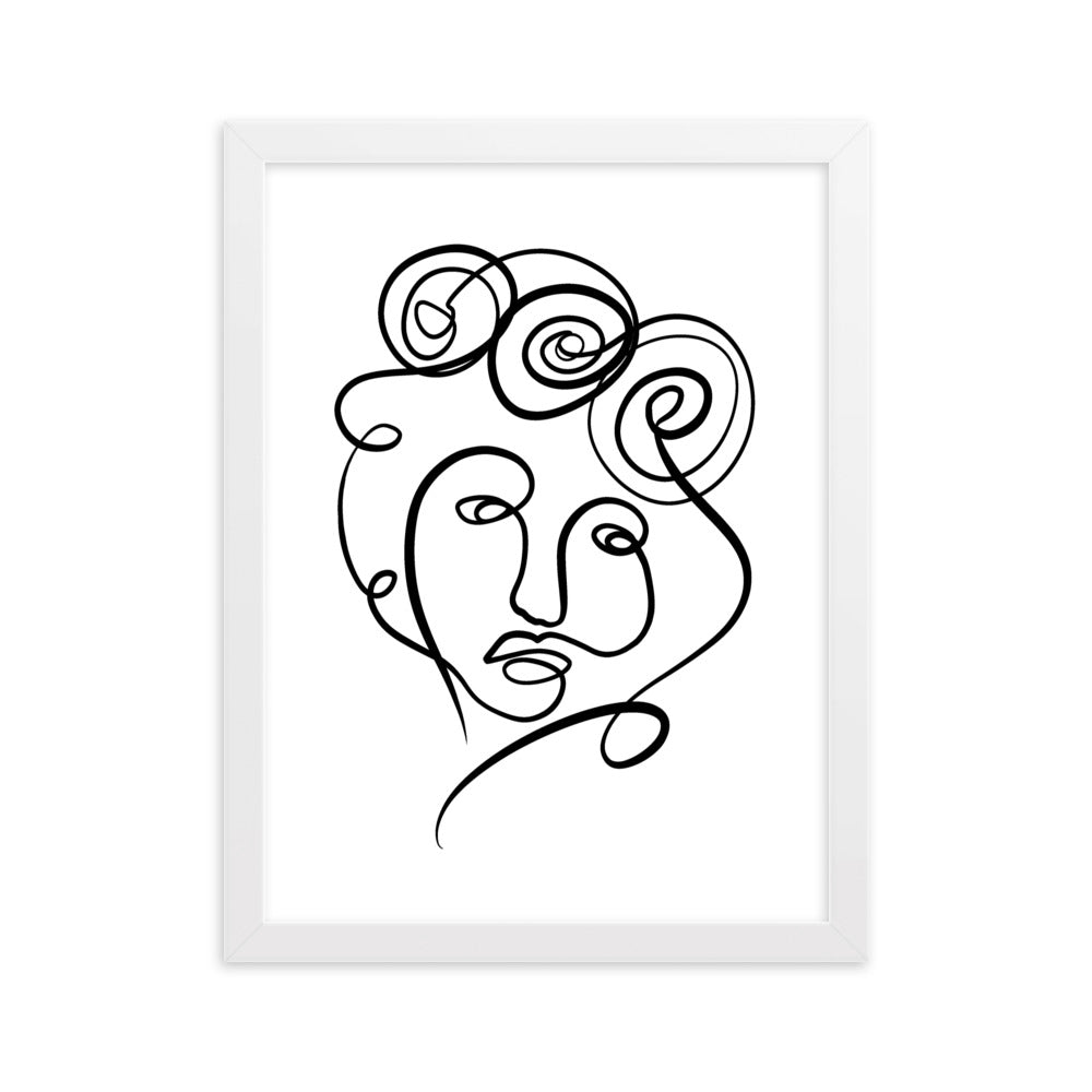 Her - Framed Art Print