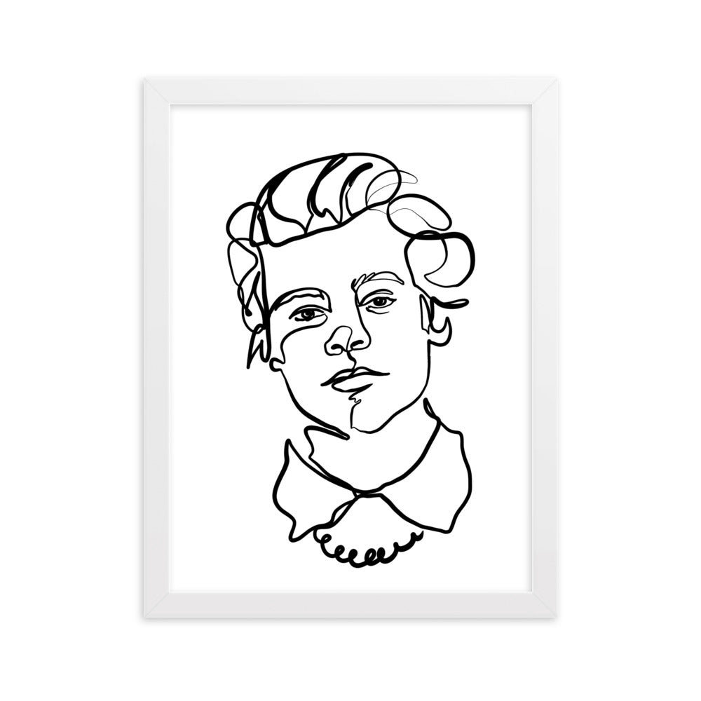 The Harry - Harry Styles Framed Art Print