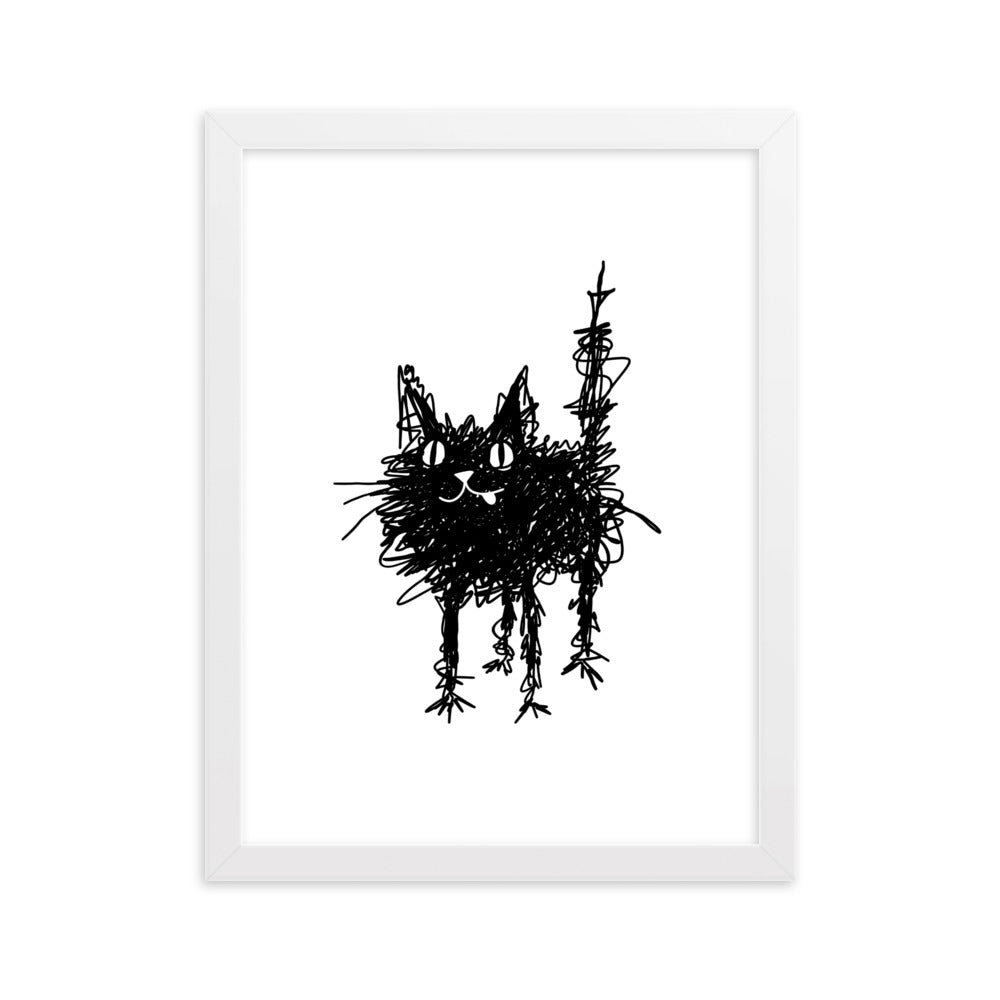 Mr Stinky - Framed Art Print
