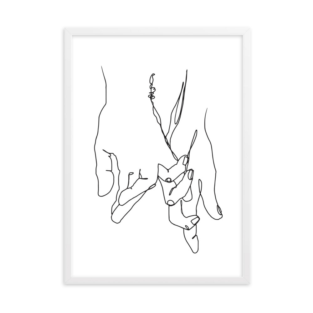 Wherever You're Going - Framed Art Print