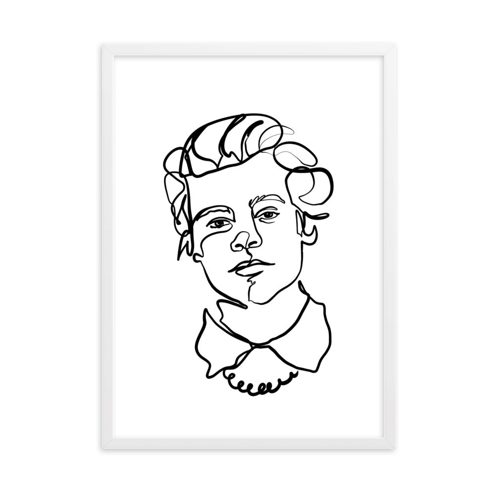 The Harry - Harry Styles Framed Art Print