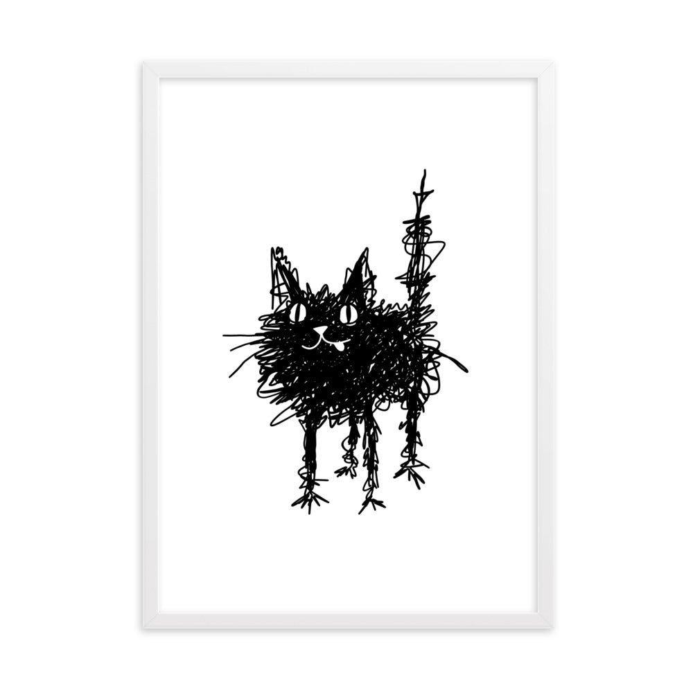 Mr Stinky - Framed Art Print