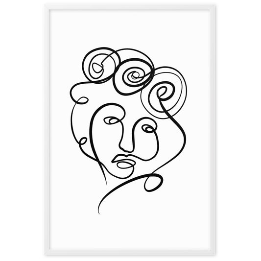Her - Framed Art Print
