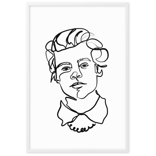 The Harry - Harry Styles Framed Art Print