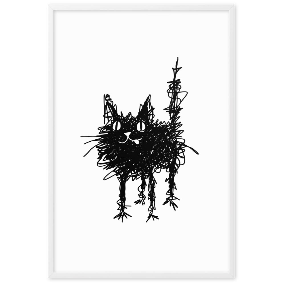 Mr Stinky - Framed Art Print