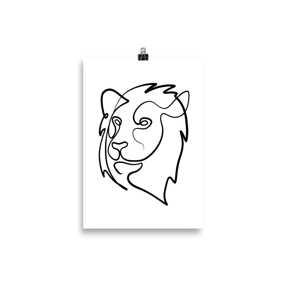 The Lion - Art Print