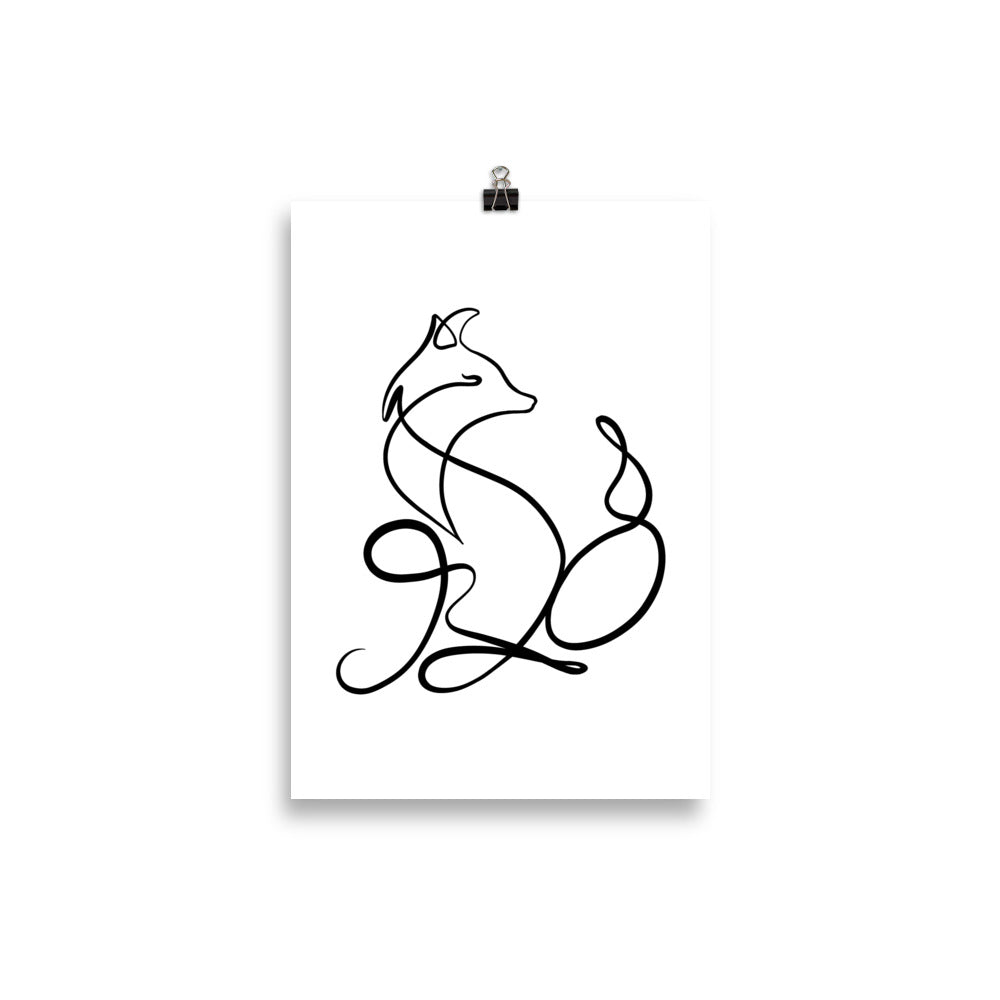 The Fox - Art Print
