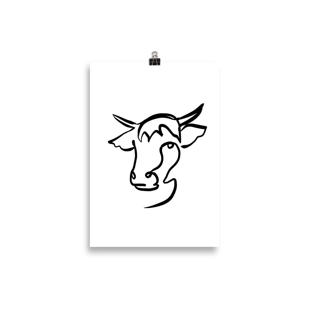 The Highland Cow - Art Print