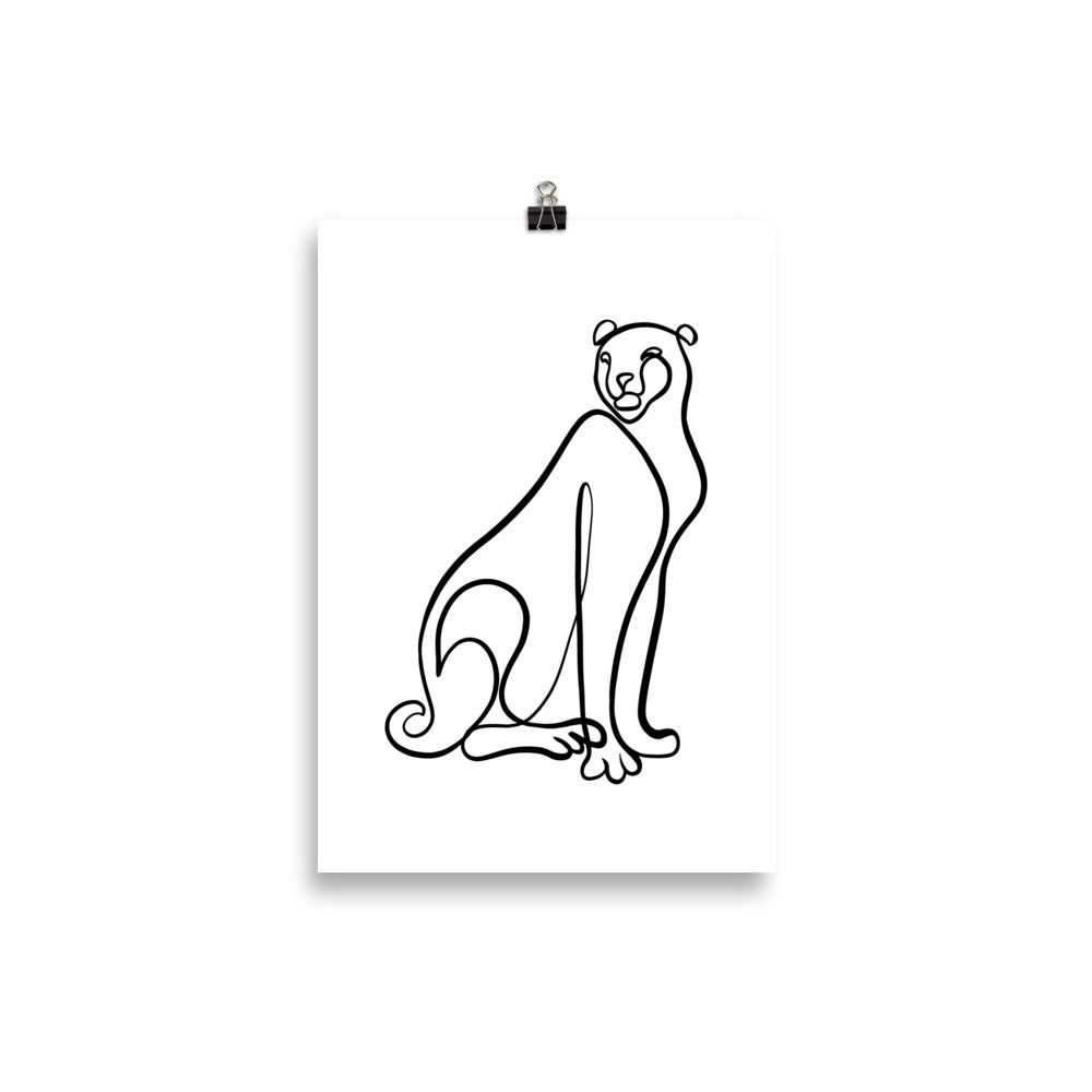 The Cheetah - Art Print