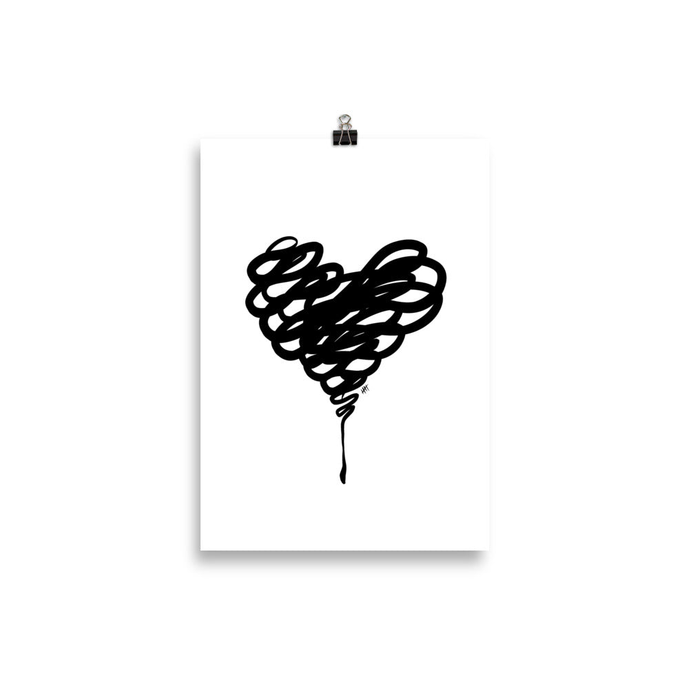 Messy Love - Art Print