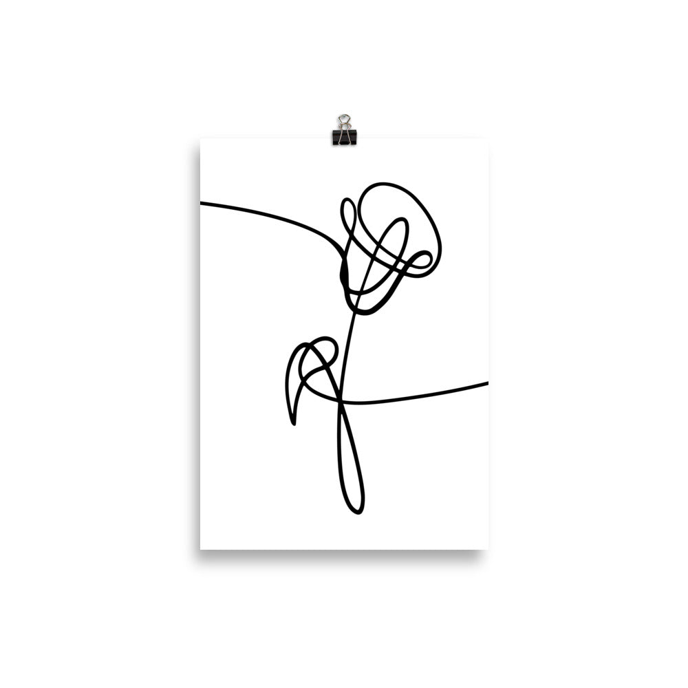 Love Yourself (BTS) – Calla Lily Flower – Art Print