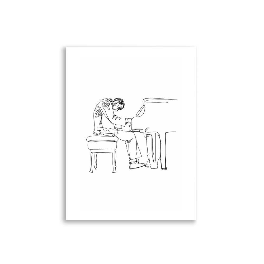 Bill Evans - Art Print